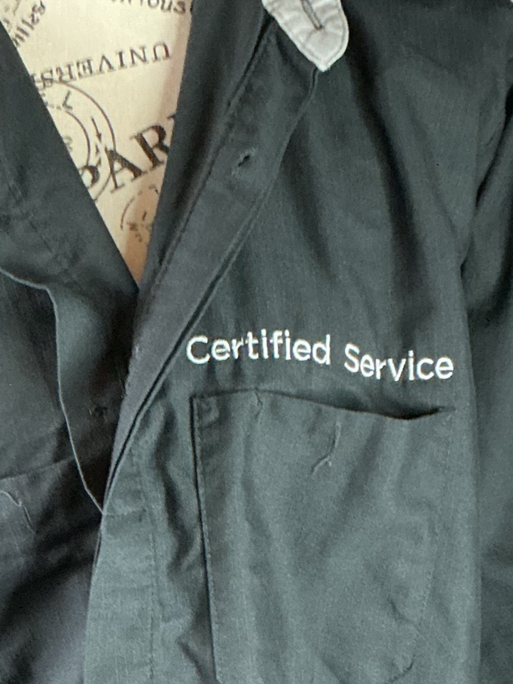 ★ Goodwrench Certified Service Work Shirt Mechanic Uniform Men's XL - Picture 4 of 6
